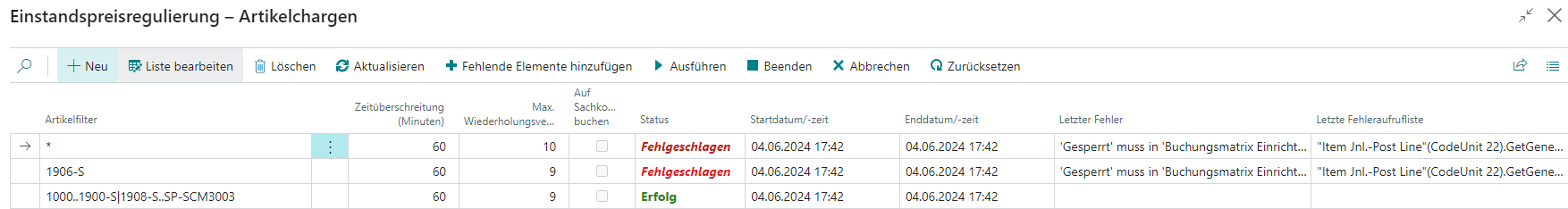 StapelUebersichtFehler